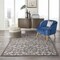 Homeroots 4 x 6 ft. Gray & Charcoal Indoor & Outdoor Area Rug 385014 - alternate 3